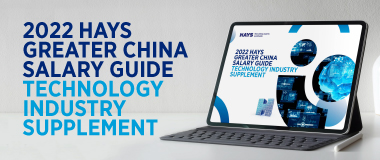 Greater China Salary Guide Technology Industry Supplement